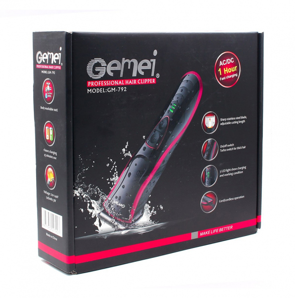 GEMEI HAIR CLIPPER (792) ماكنه للرجال